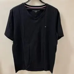 TOMMY HILFIGER ブラック 半袖Tシャツ L/G