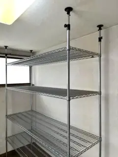 ルミナス　4段スチールラック 取りに来る方のみ 182.5×61×H240cm