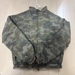 WISH FOREVER迷彩フリース内側ミリタリージャケット