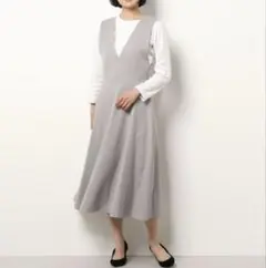 12 Twelve agenda Vネック フレアワンピース ジャンスカ