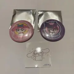 マイメロディ　クロミ　缶バッジ　シナモロール　ステッカー　セット