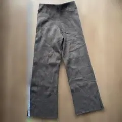 Mila Owenリブニットパンツ（ブラウン）