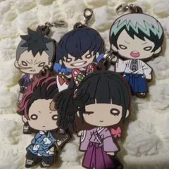 鬼滅の刃 にとたんラバーマスコット 5個セット