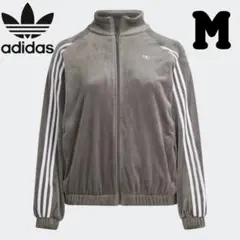 超希少⭐廃盤品adidas ベルベットオーバーサイズ トラックジャケット M灰色