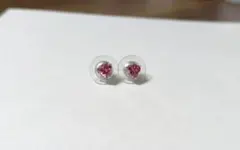 Swarovski　スワロフスキー　ハート　ピアス