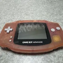 動作確認済み　GAME BOY ADVANCE クリアピンク