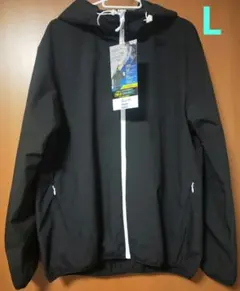 新品タグ付☆しまむらフィールドコネクト ☆撥水防風UVカットジャンパー　メンズL