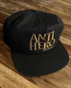 新品未使用品 ANTI HERO SKATEBOARDS キャップ ブラックのサムネイル