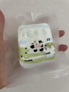 牛乳　ミルク　スクイーズ　海外スクイーズ　捏捏 キラキラ袋