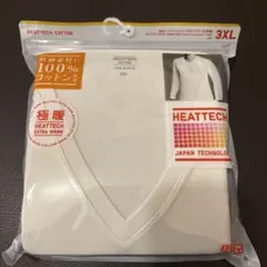 極暖HEATTECH ロングスリーブ 3XL オフホワイト