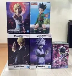 HUNTER×HUNTER フィギュア ヒソカ クラピカ ゴン キルア ノブナガ