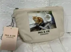 新品ポール&ジョーアクセソワズ ポーチ　ネコ定価3300