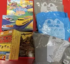 マクドナルド　ハッピーセット　プラレール　トーマス　トミカ　恐竜　DVD