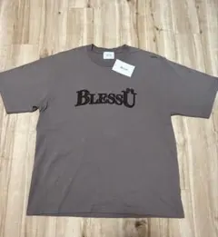 BLESSU ロゴ刺繍Tシャツ