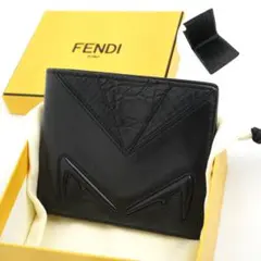 ✨Aランク・箱付き✨　FENDI ミニ財布　バッグ バグズ　モンスター　札カード