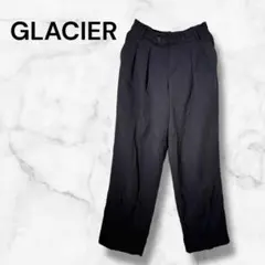 グラシア タック入り ワイドパンツ ブラック M