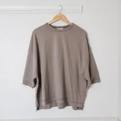 JieDa オーバーサイズ 7部袖Tシャツのサムネイル