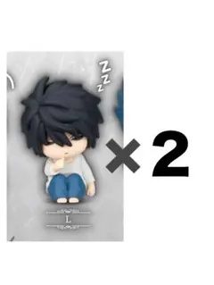 【新品未使用】DEATH NOTE フィギュア L 2体セット 肩ズンFig.