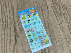 たまごっち タイルシール A セブンイレブン ブルー