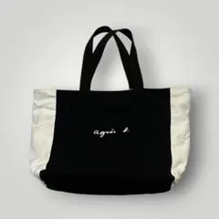 ★リバーシブル★　トートバッグ　大人気　agnes b アニエスべー