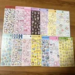 ラスト1点キャンドゥ サンリオキャラクターズ 箔押しシール14点 コンプリートのサムネイル