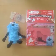 パペットスンスン アクリル付マスコット ドーナツ（スンスンのチョコレート型付き）