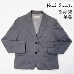 Paul Smith テーラードジャケット ブルー 38 サマージャケット 美品のサムネイル