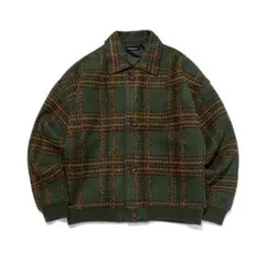 【美品】OTHERFIT トワインチェックジャケット グリーン nugu メンズ