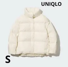 UNIQLO ユニクロ パウダーソフトダウンジャケット ホワイト S