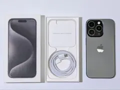 【傷なし・SIMフリー】iPhone 15 Pro 256GB ブラック