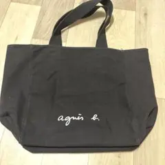 agnès b. VOYAGE 黒トートバッグ　アニエスベー　旅行バック