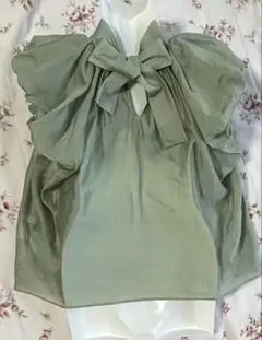 今週お値下げ 即発送 スナイデル ブラウス SNIDEL バルーンフリルスリーブ