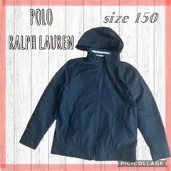 POLO ラルフローレン　150 ナイロンジャケット　中綿　ジャンパー　ブラック