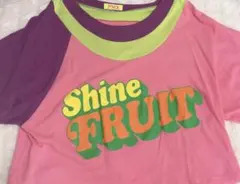 PMA ビッグロゴ マルチカラー 半袖 Tシャツ ピンク ポップのサムネイル