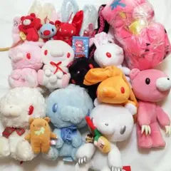 グルーミー 色々 まとめ売り ぬいぐるみ セット 10体 汎用うさぎ グルーミー 汎用うさぎ ぬいぐるみ まとめ売り