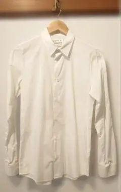 マルジェラ 19ss 約10万 ドレスシャツ white 40 - メルカリ