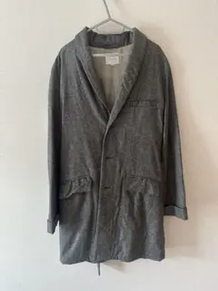 春にバッチリ！VICTIM&CO. グレー チェスターコート Lサイズのサムネイル