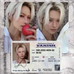 ENHYPEN THESIN:VANISH FUGITIVES ニキトレカセット