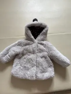 ZARA ベビー フェイクファーコート 6-9ヶ月 74cmのサムネイル