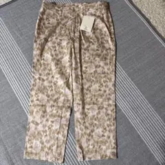 ★新品★ジャーナルスタンダード★ベージュ系模様 クロップドパンツ★