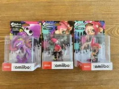 amiibo スプラトゥーン タコガール タコボーイ イカ セット