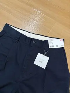 未使用　ユニクロ　JWアンダーソン　タックワイドチノ　パンツ　ネイビー　70