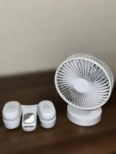 ハンディファン・ネックファン 4000mAh ホワイト