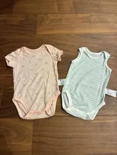 UNIQLO ベビー メッシュインナー ボディスーツ 2枚セット 70cm