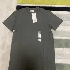 ユニクロカーキコットン Tシャツ Sサイズ