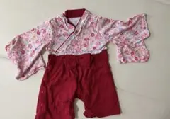 【美品♡キャサリンコテージ】袴ロンパース 80お祝い 初節句 100日祝い