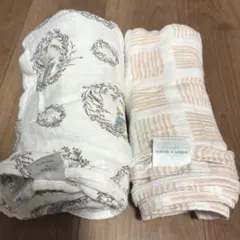エイデンアンドアネイ　おくるみ 2枚セット