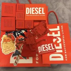 DIESEL ショッパー 紙袋 BOX オーナメント