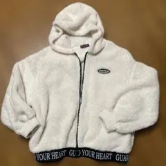 JESSY LOGAN フード付きボアジャケット 160