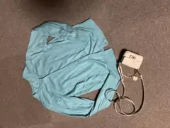 UNIQLO ライトブルー 長袖カーディガン M